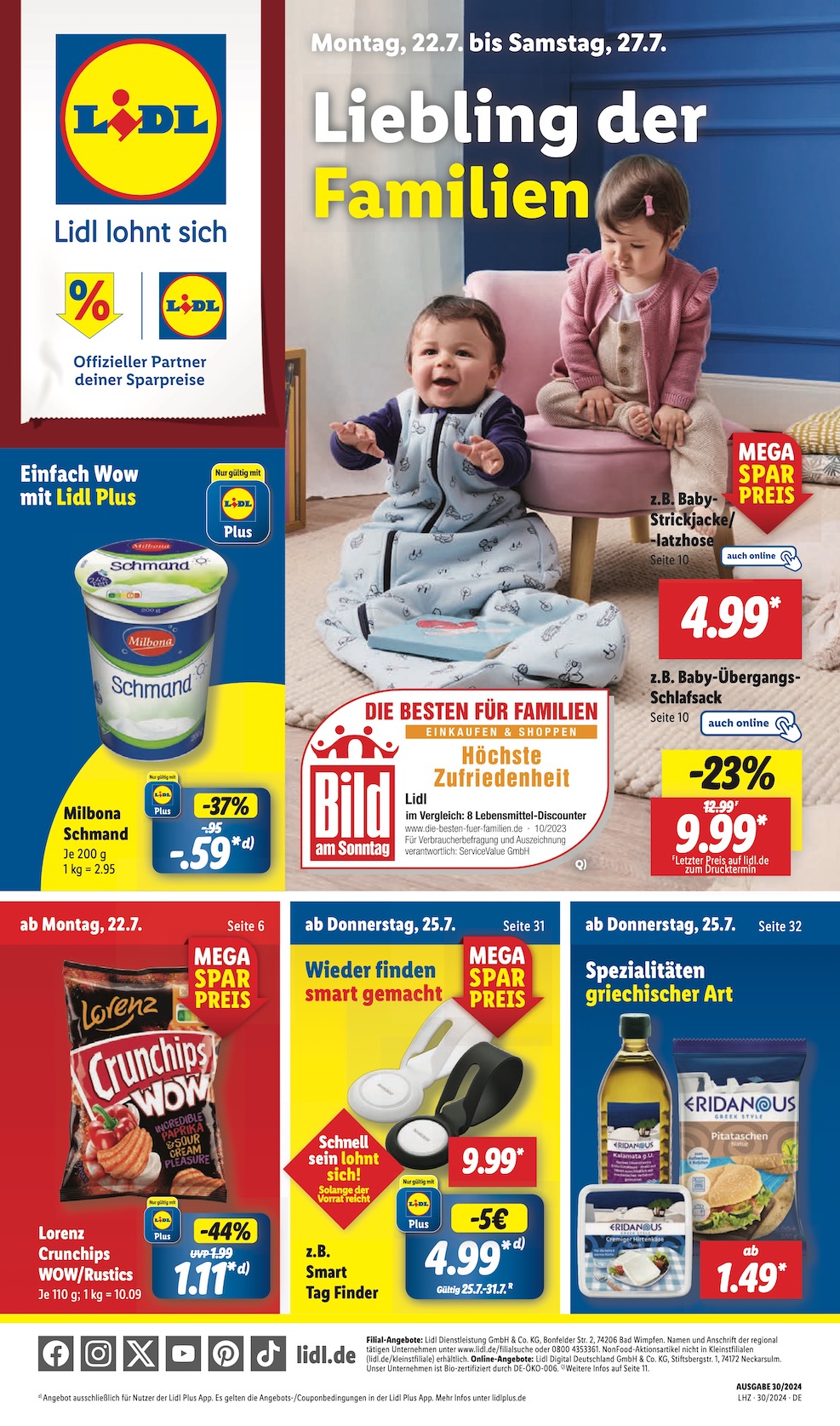 LIDL Prospekt nächste Woche ab Montag 12.08.2024 Angebote zum blättern