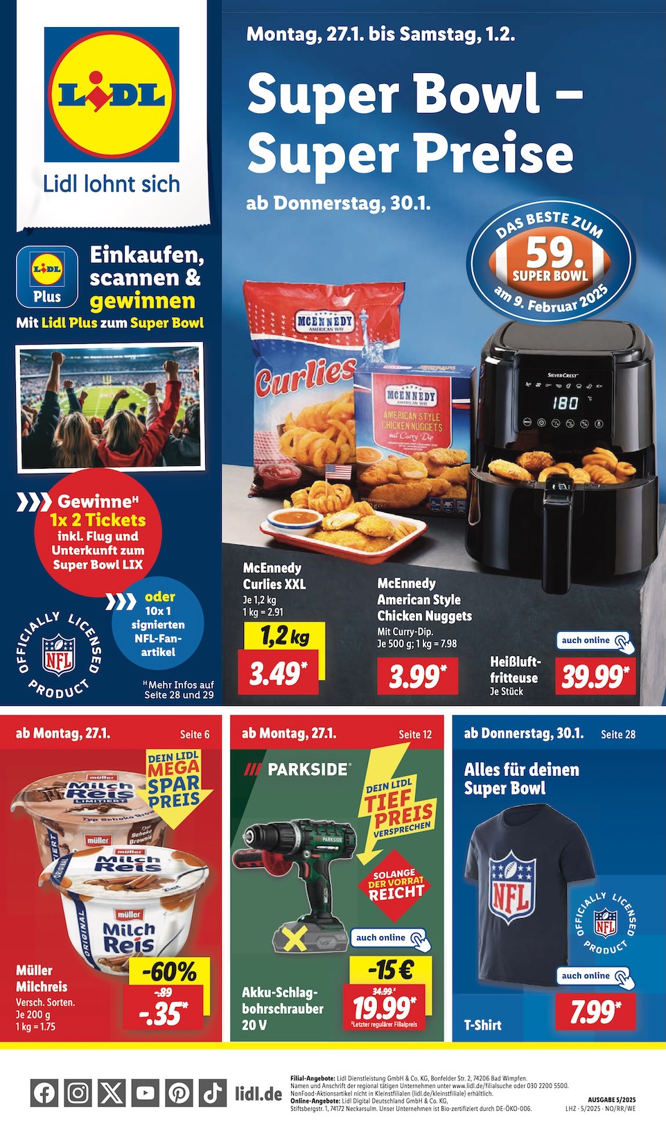 LIDL Prospekt nächste Woche ab Montag 14.04.2025 Angebote zum blättern