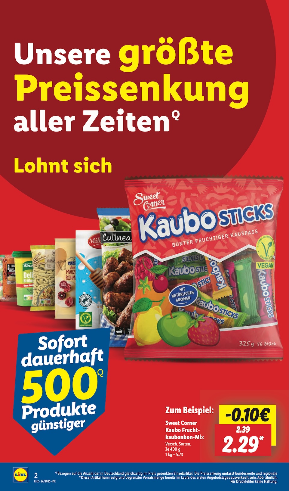 Lidl Aktueller Prospekt ab Dienstag Seite 2