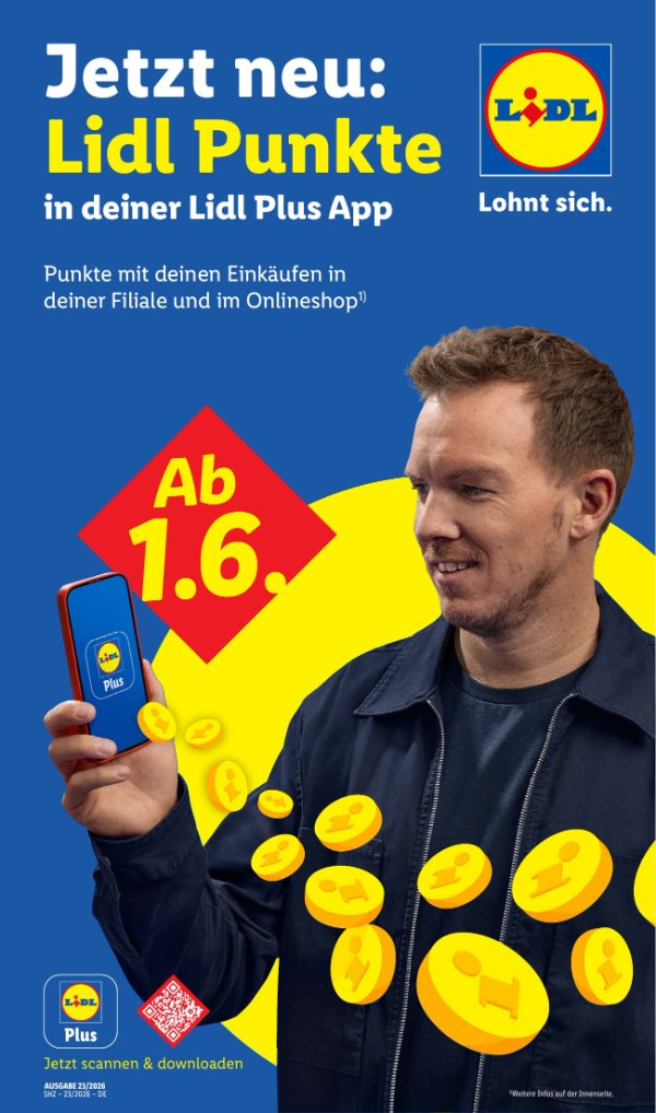 Page 1 of leaflet Aktueller Prospekt ab Montag