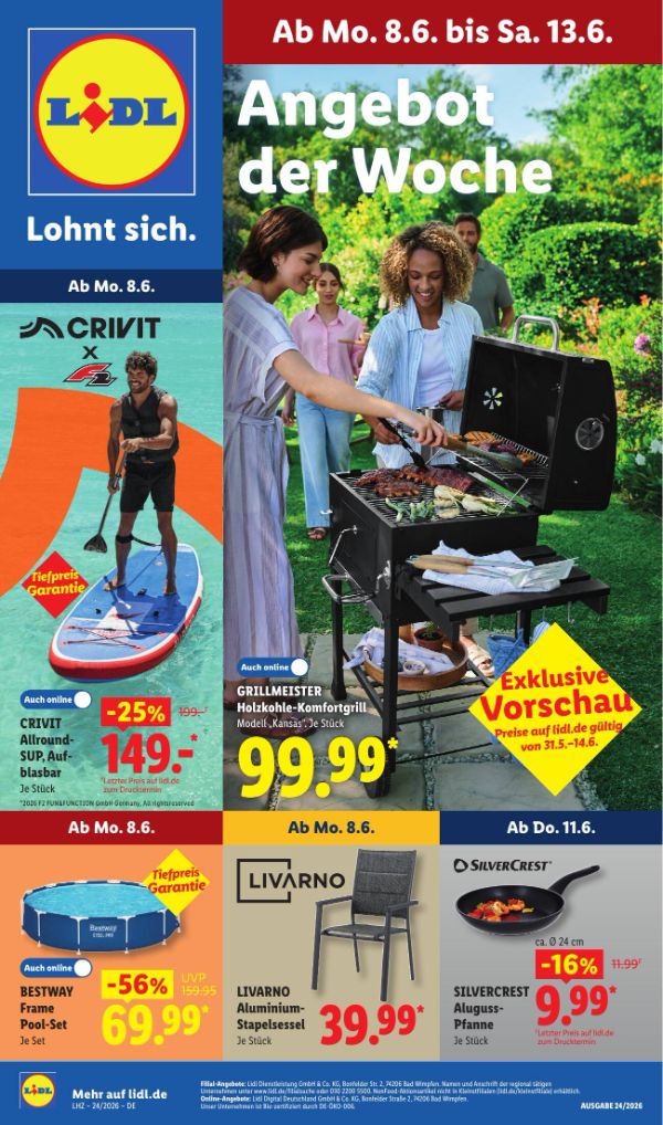 Page 1 of leaflet Aktueller Prospekt ab Montag