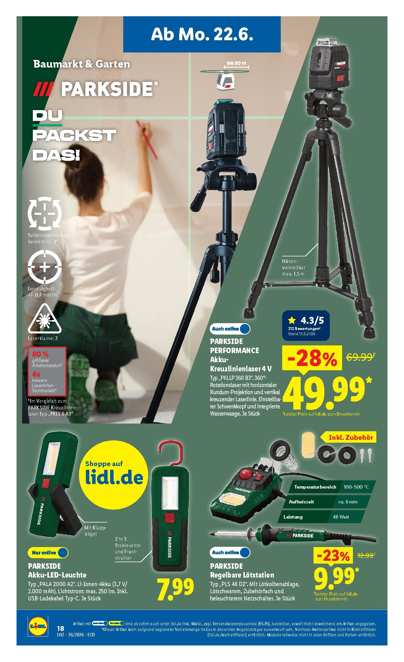 Lidl Aktueller Prospekt ab Montag Seite 16