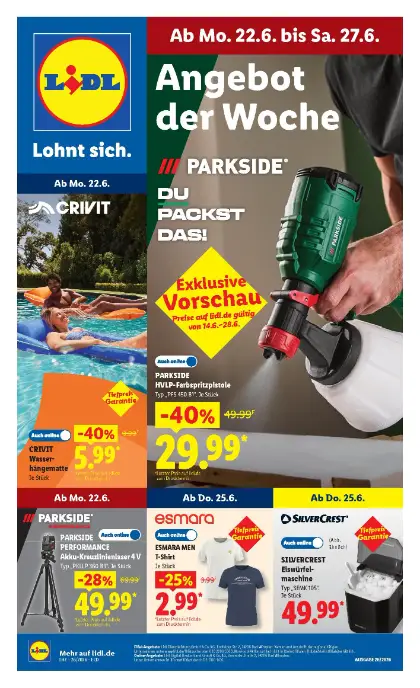 Lidl Aktueller Prospekt ab Montag Prospekt Vorschau
