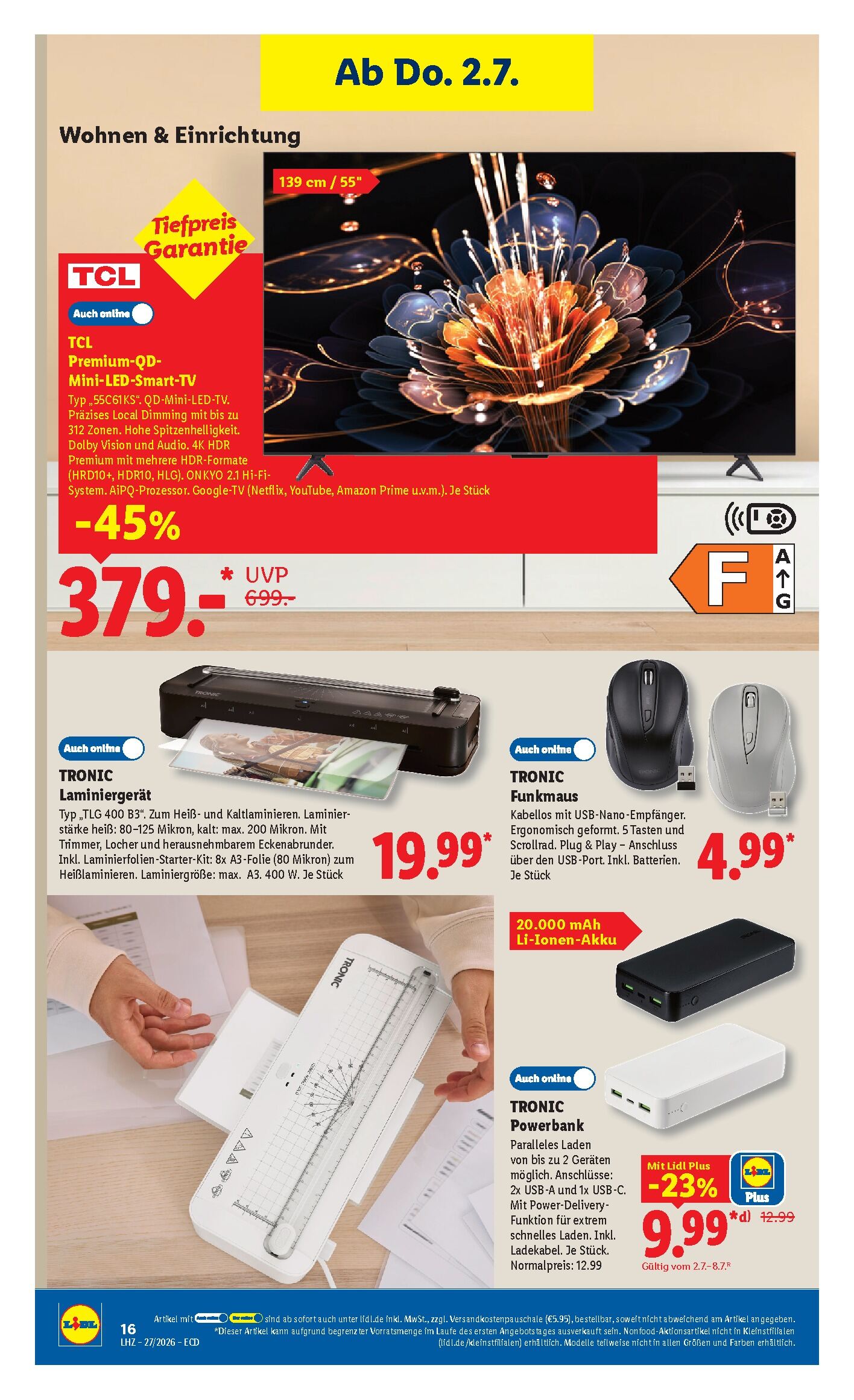 Lidl Aktueller Prospekt ab Montag Seite 12