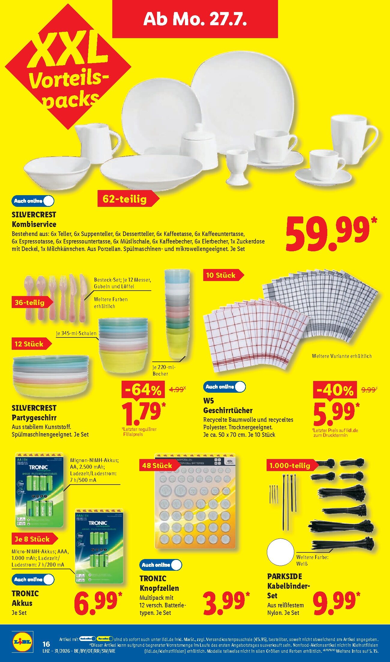 Lidl Aktueller Prospekt ab Montag Seite 32