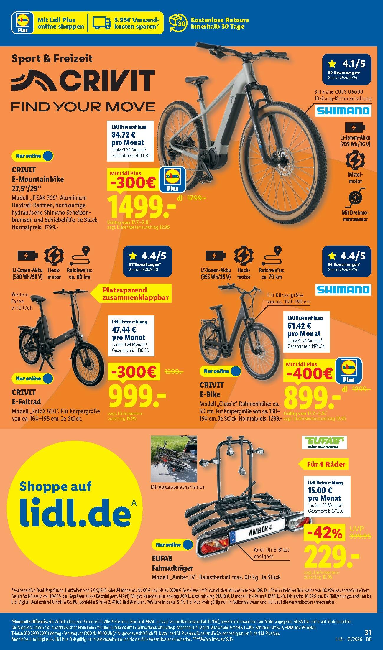 Lidl Aktueller Prospekt ab Montag Seite 49