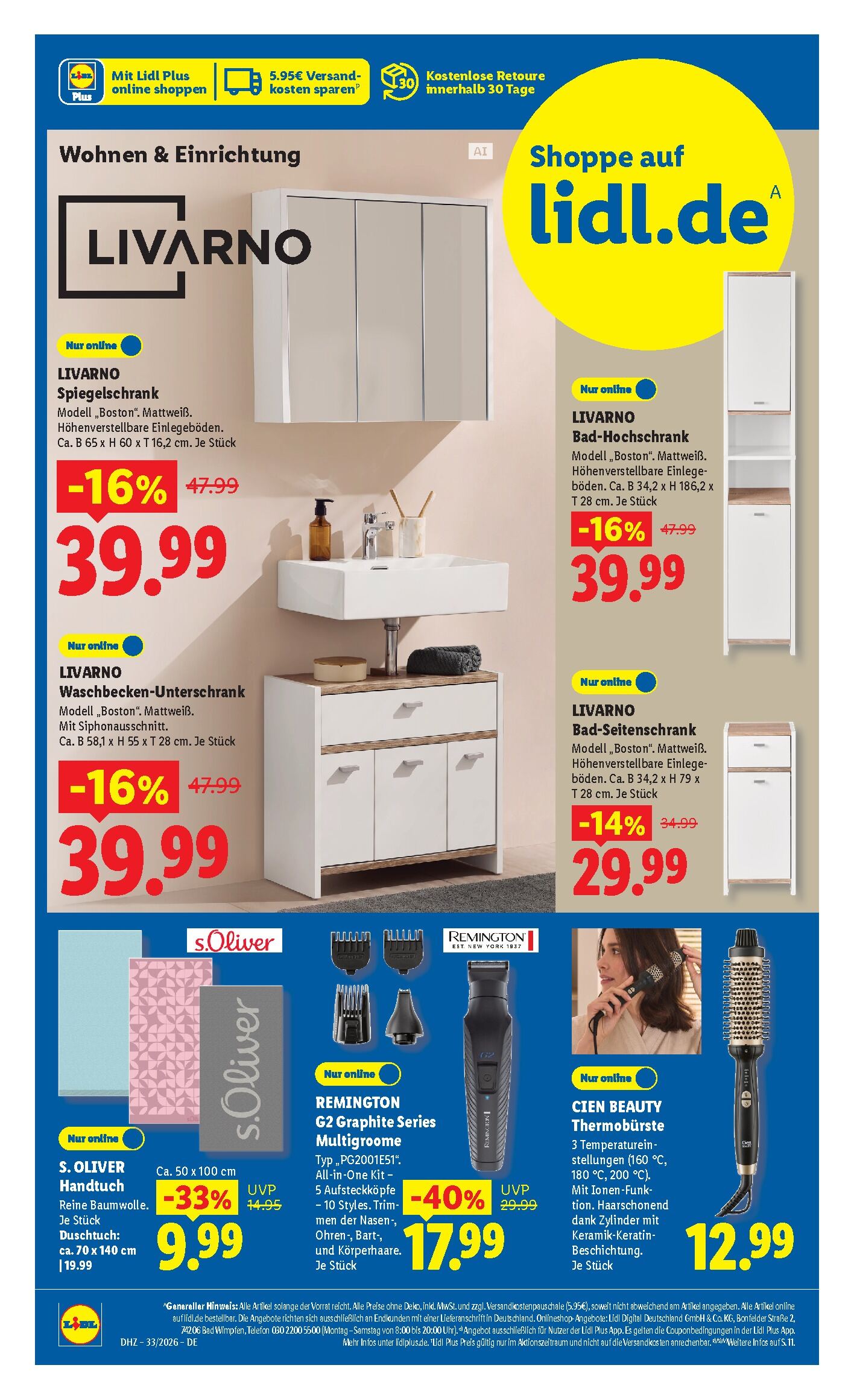 Lidl Aktueller Prospekt ab Montag Seite 20