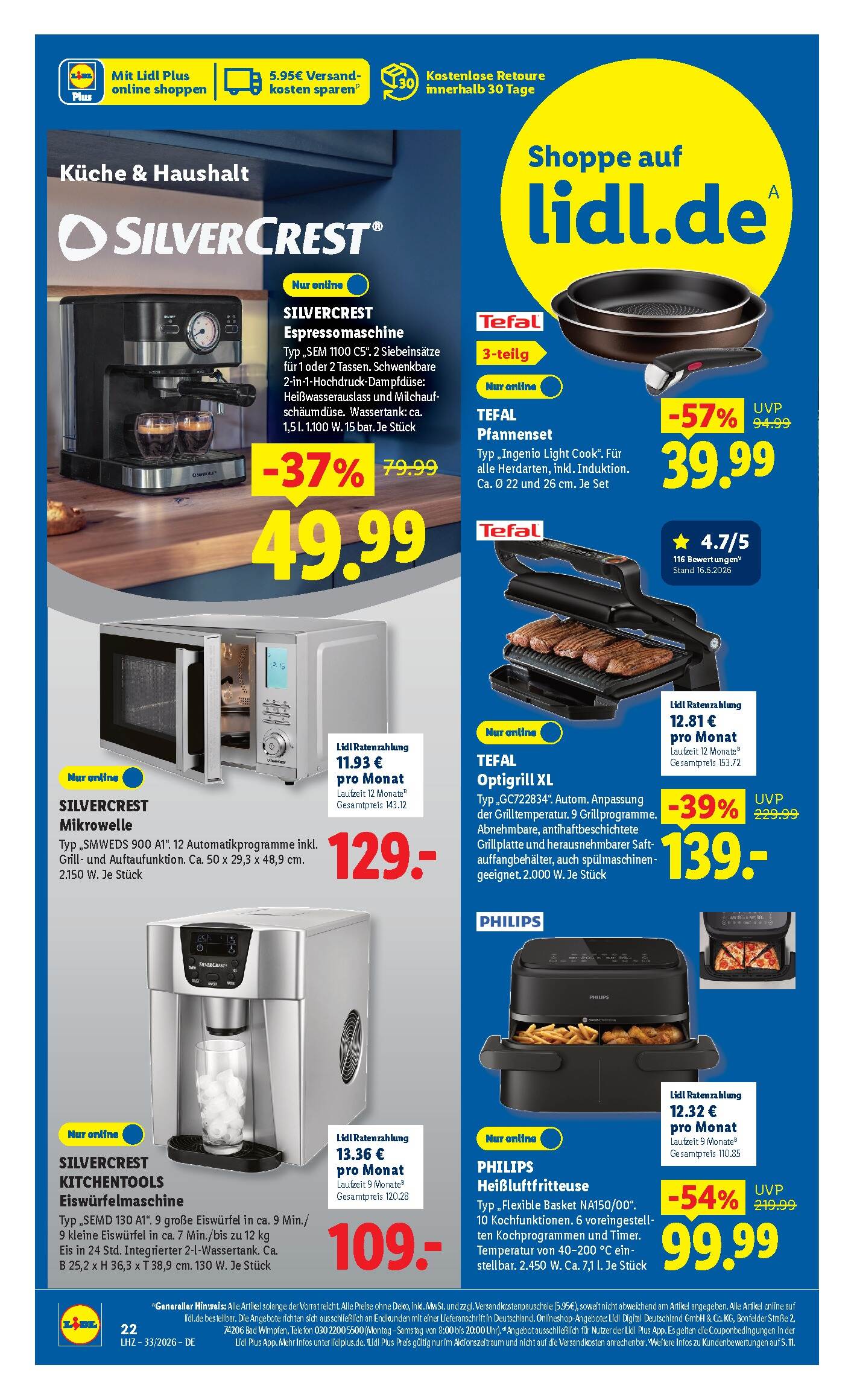 Lidl Aktueller Prospekt ab Montag Seite 22