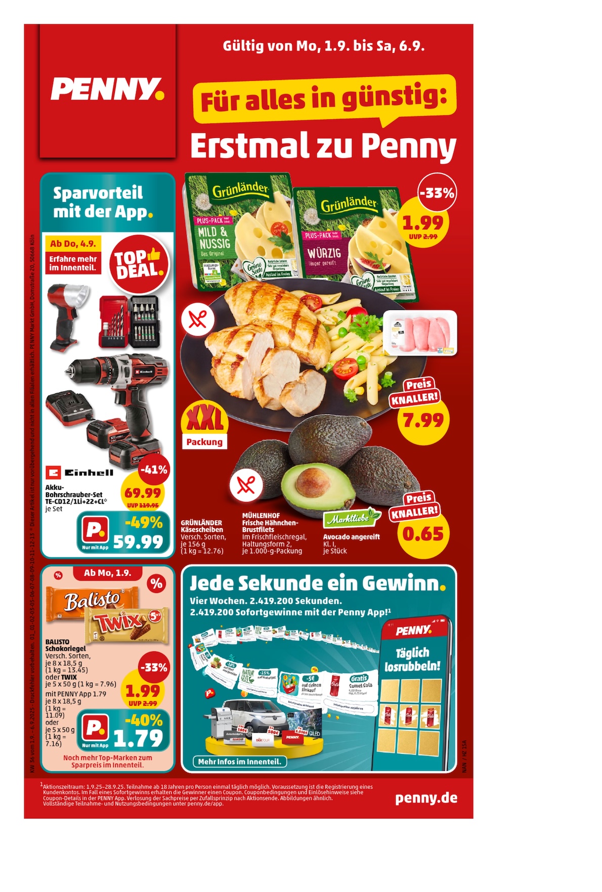 Page 1 of leaflet Aktueller Prospekt ab Montag