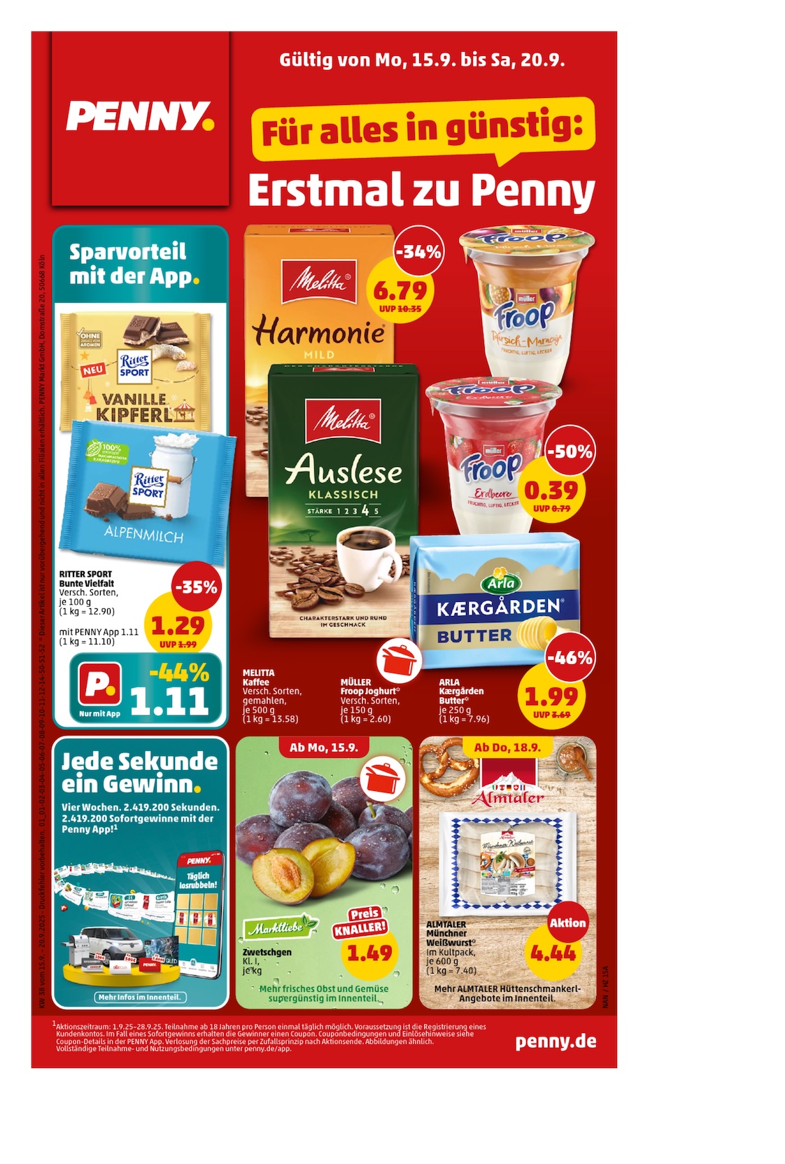 Page 1 of leaflet Aktueller Prospekt ab Montag
