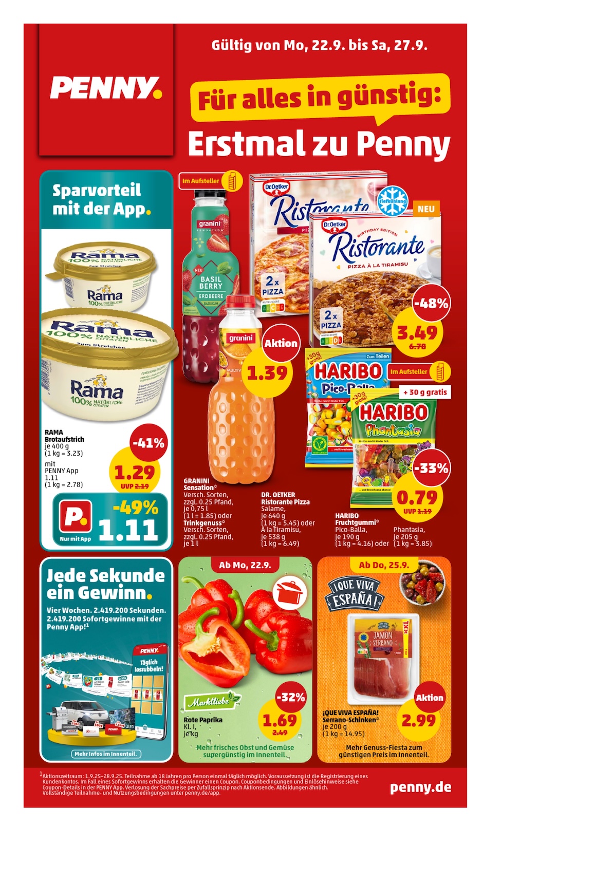 Page 1 of leaflet Aktueller Prospekt ab Montag