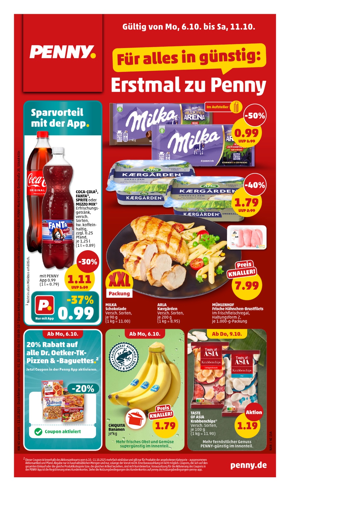 Page 1 of leaflet Aktueller Prospekt ab Montag