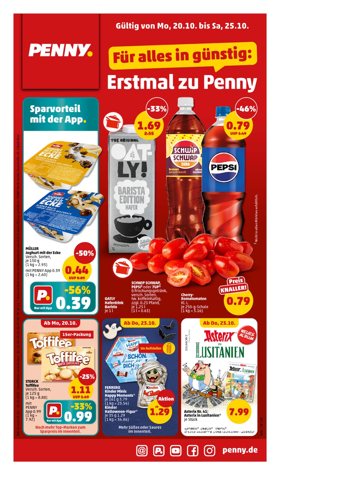 Page 1 of leaflet Aktueller Prospekt ab Montag