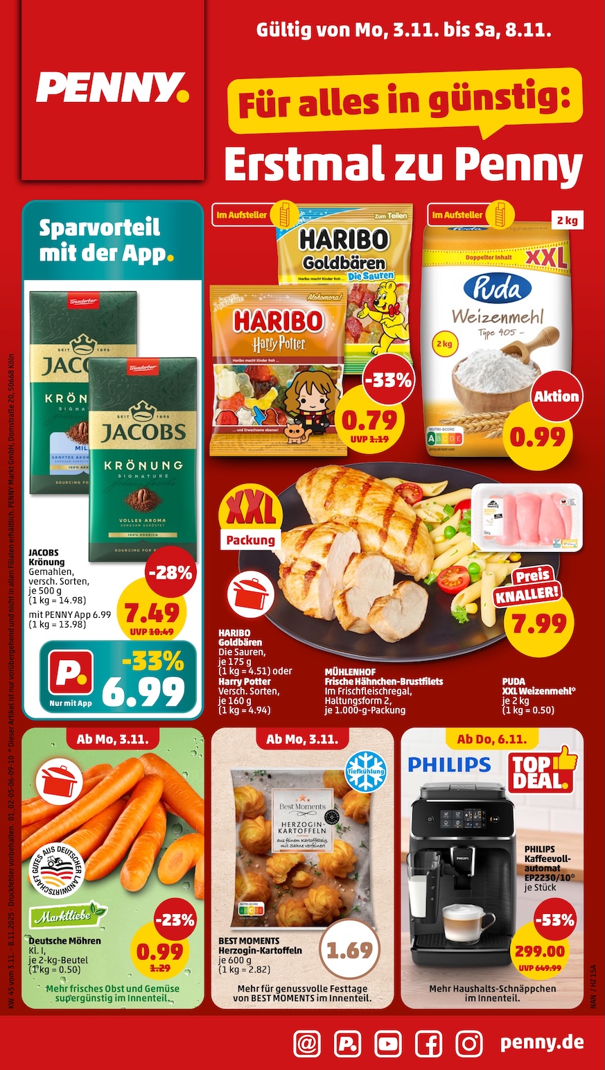 Page 1 of leaflet Aktueller Prospekt ab Montag