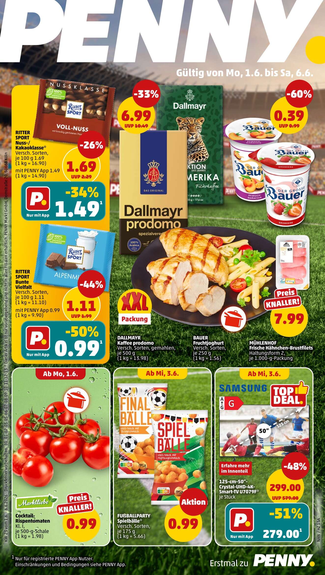 Page 1 of leaflet Aktueller Prospekt ab Montag
