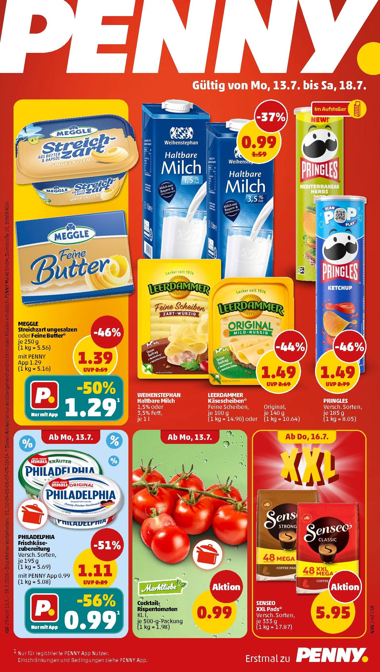 Penny Aktueller Prospekt ab Montag Seite 1