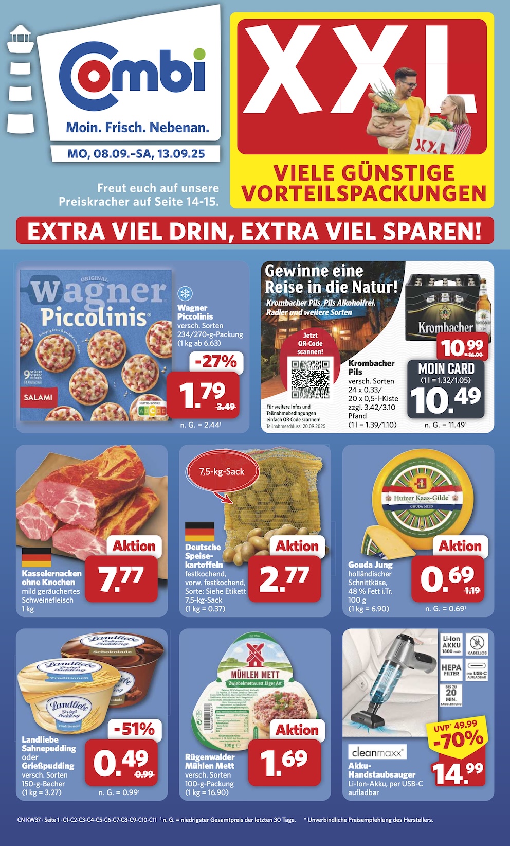Page 1 of leaflet Aktueller Prospekt ab Montag