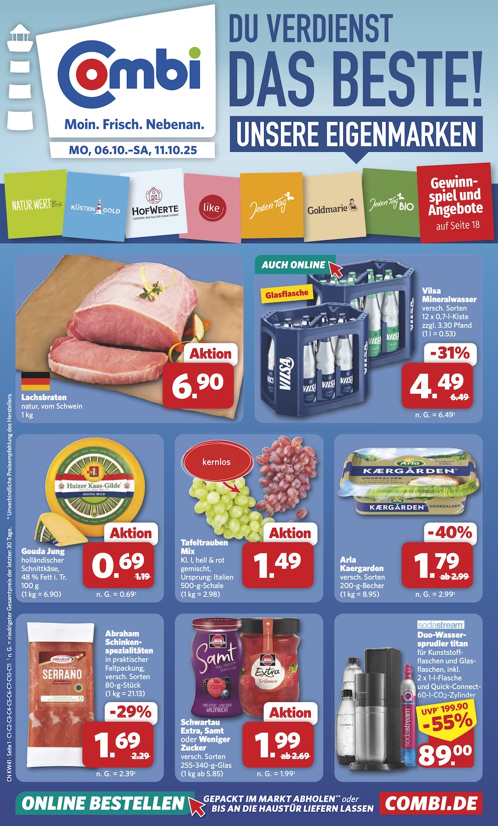Page 1 of leaflet Aktueller Prospekt ab Montag