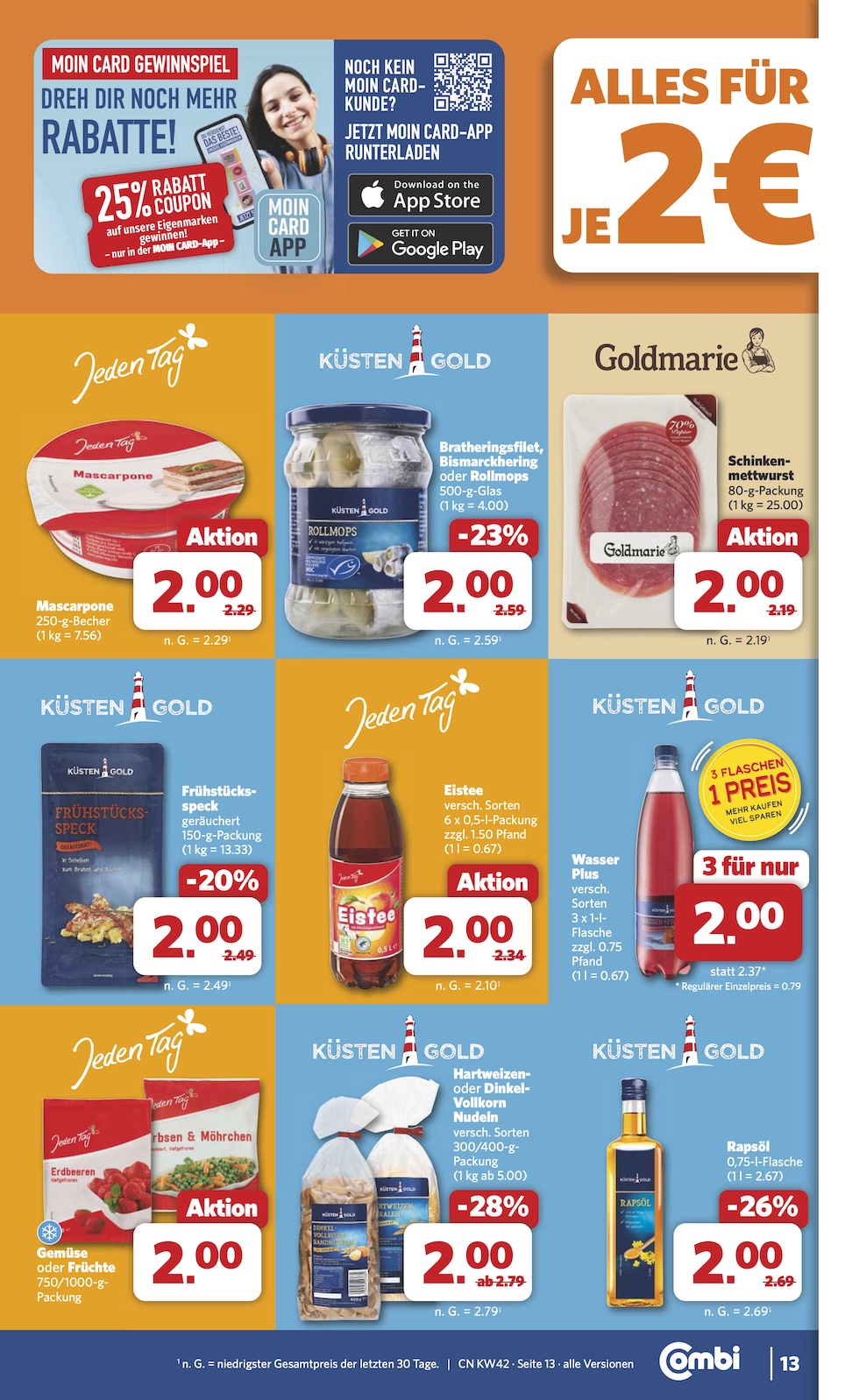 Combi Aktueller Prospekt ab Montag Seite 13