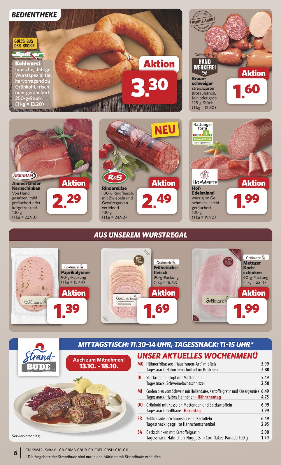 Combi Aktueller Prospekt ab Montag Seite 6