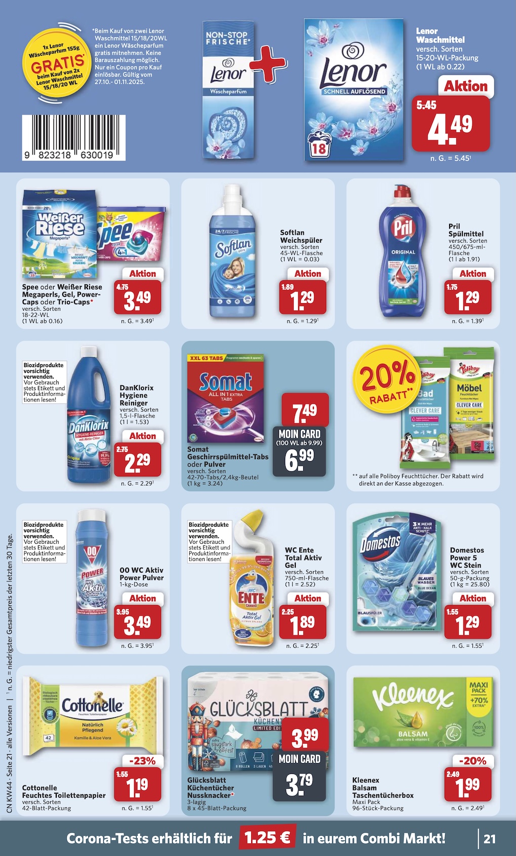 Combi Aktueller Prospekt ab Montag Seite 23