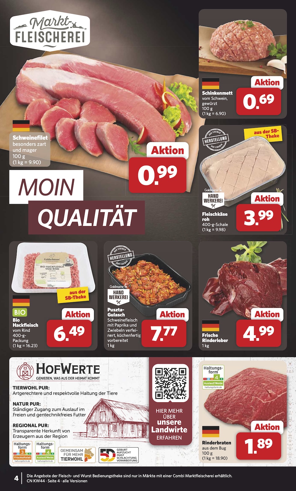 Combi Aktueller Prospekt ab Montag Seite 4