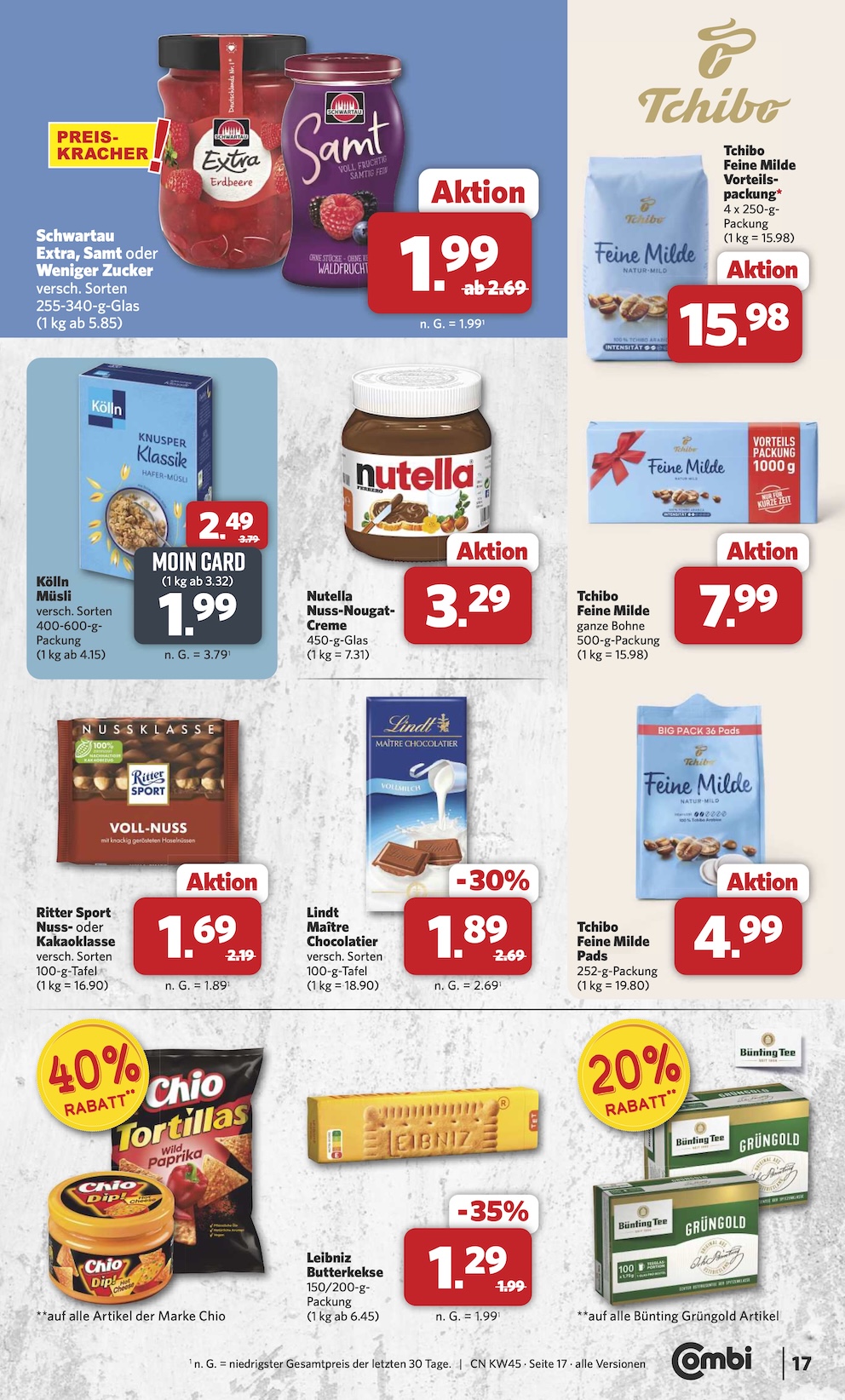 Combi Aktueller Prospekt ab Montag Seite 18