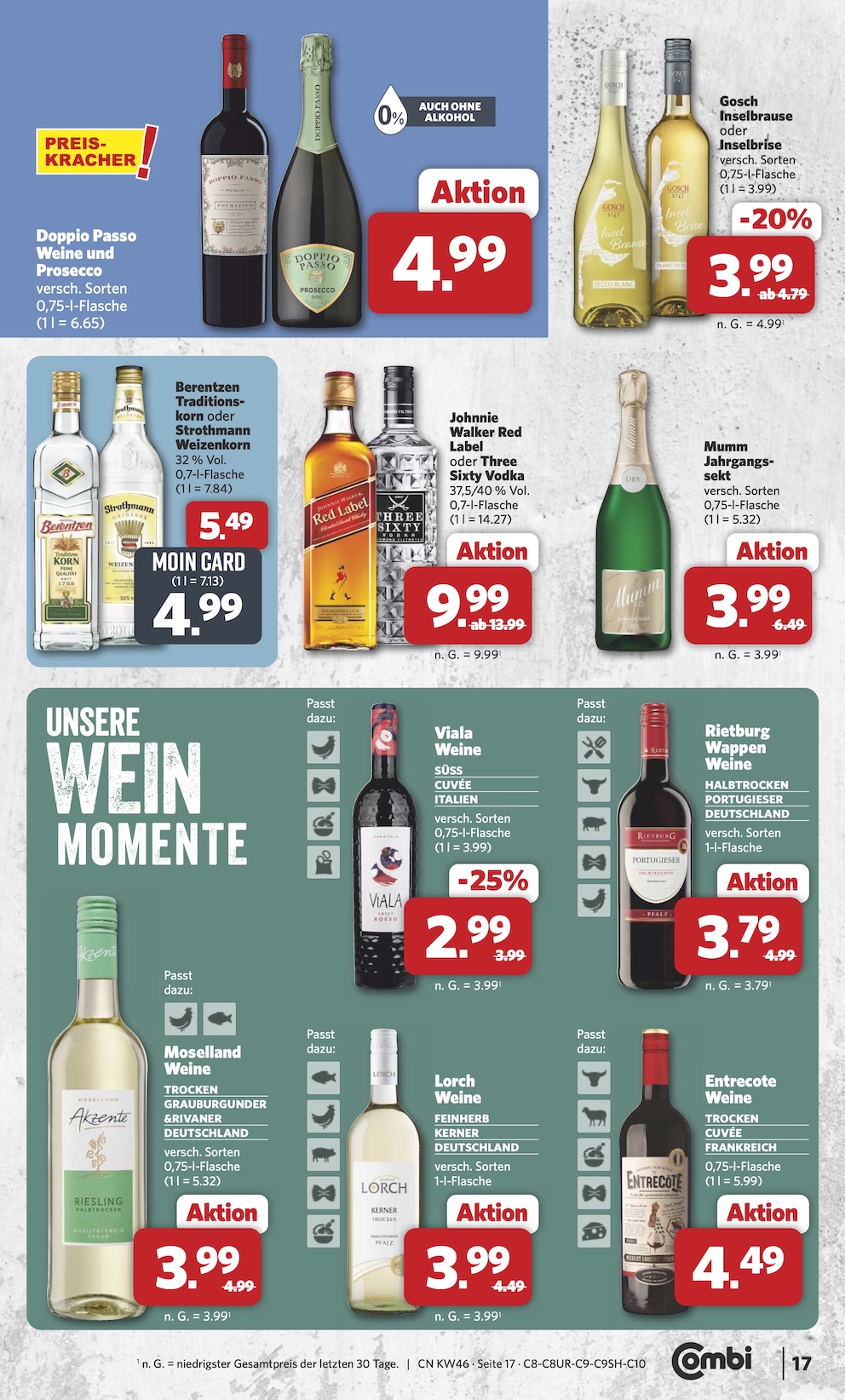 Combi Aktueller Prospekt ab Montag Seite 19