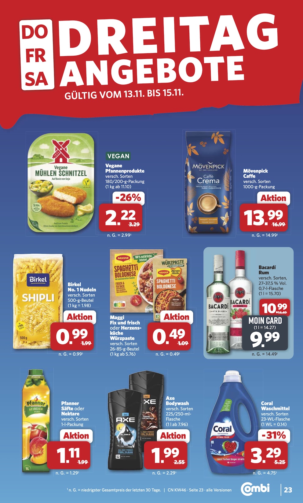 Combi Aktueller Prospekt ab Montag Seite 26