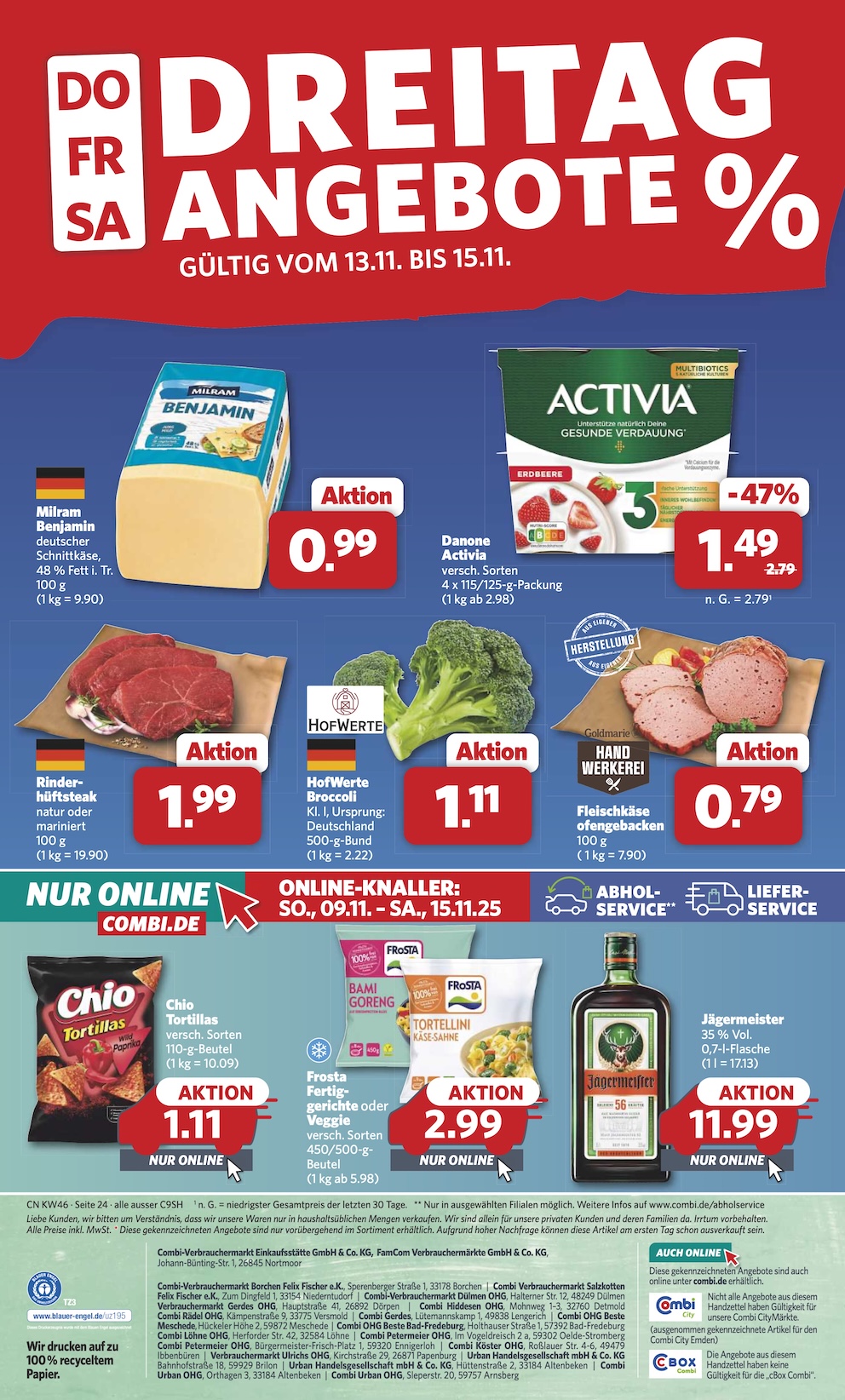 Combi Aktueller Prospekt ab Montag Seite 27
