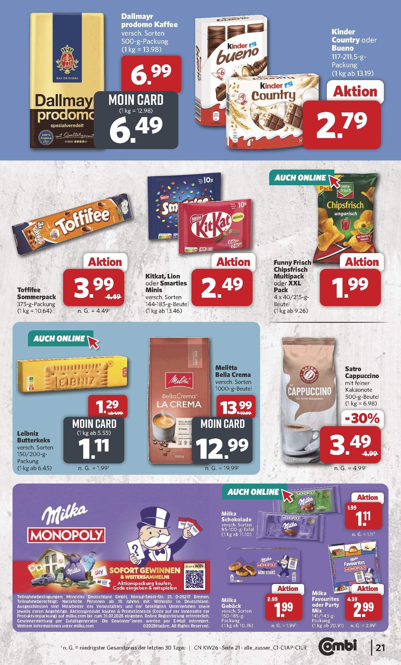 Combi Aktueller Prospekt ab Montag Seite 26