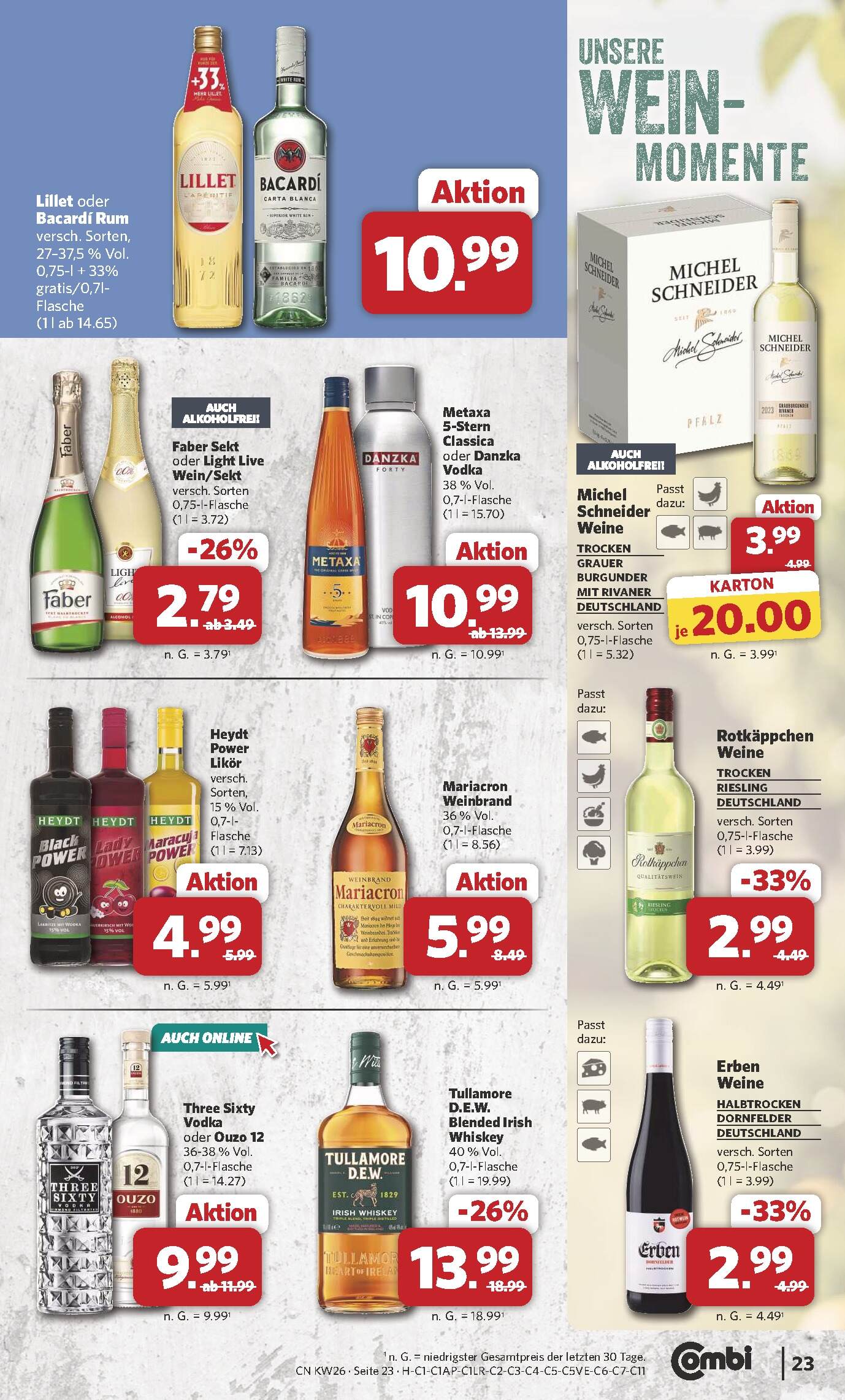 Combi Aktueller Prospekt ab Montag Seite 28