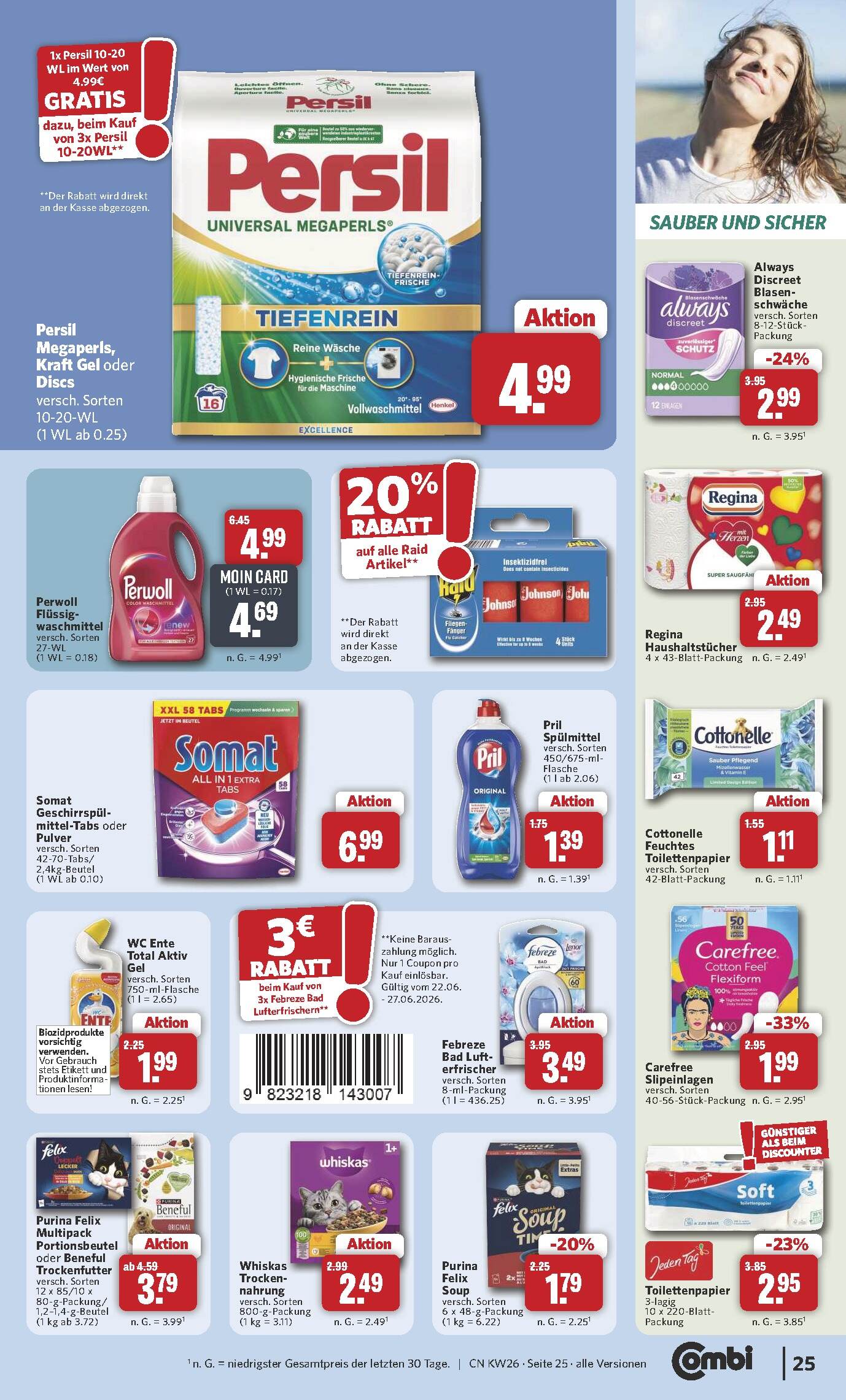 Combi Aktueller Prospekt ab Montag Seite 30