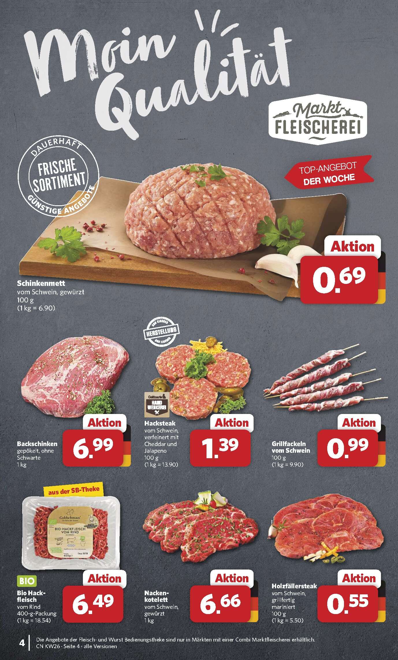 Combi Aktueller Prospekt ab Montag Seite 4