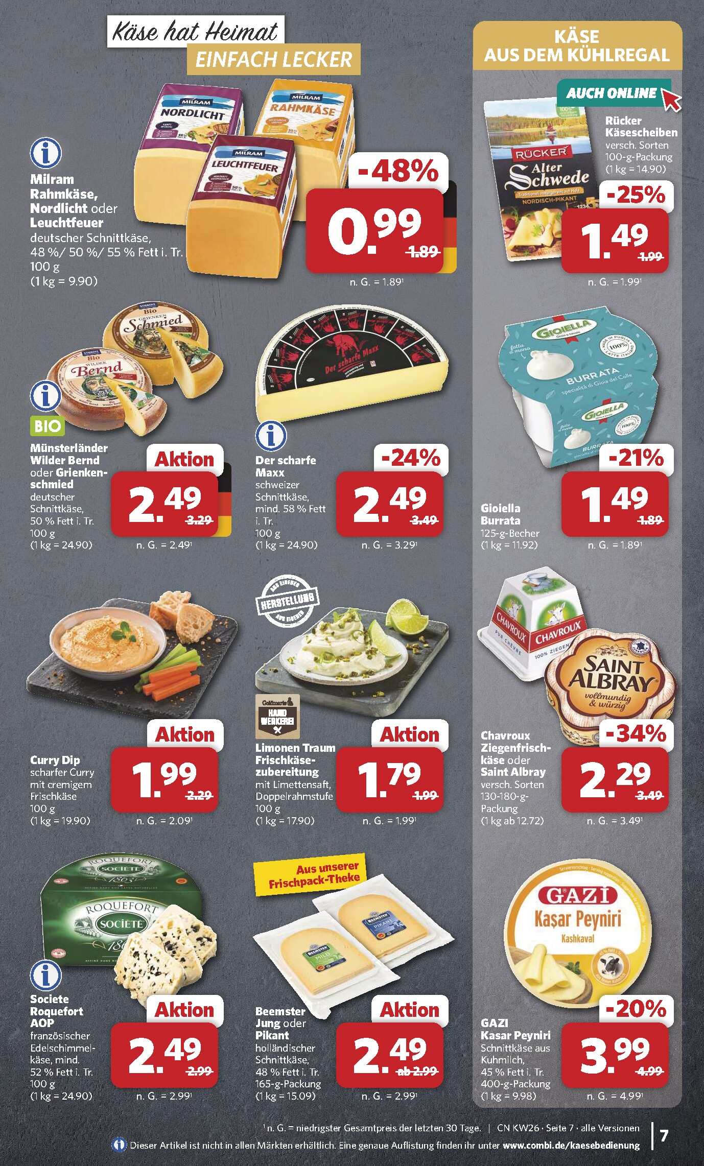 Combi Aktueller Prospekt ab Montag Seite 7