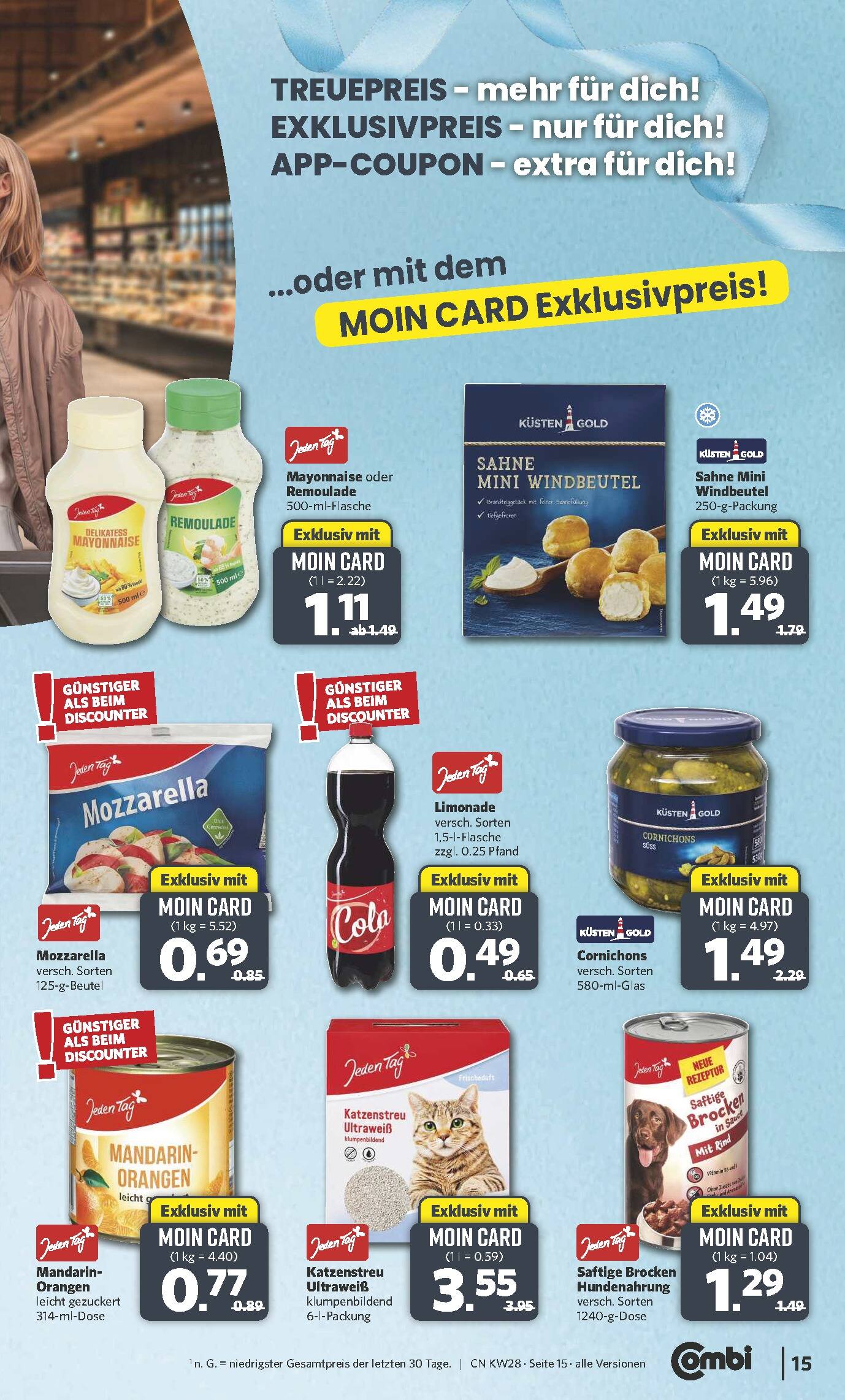Combi Aktueller Prospekt ab Montag Seite 15