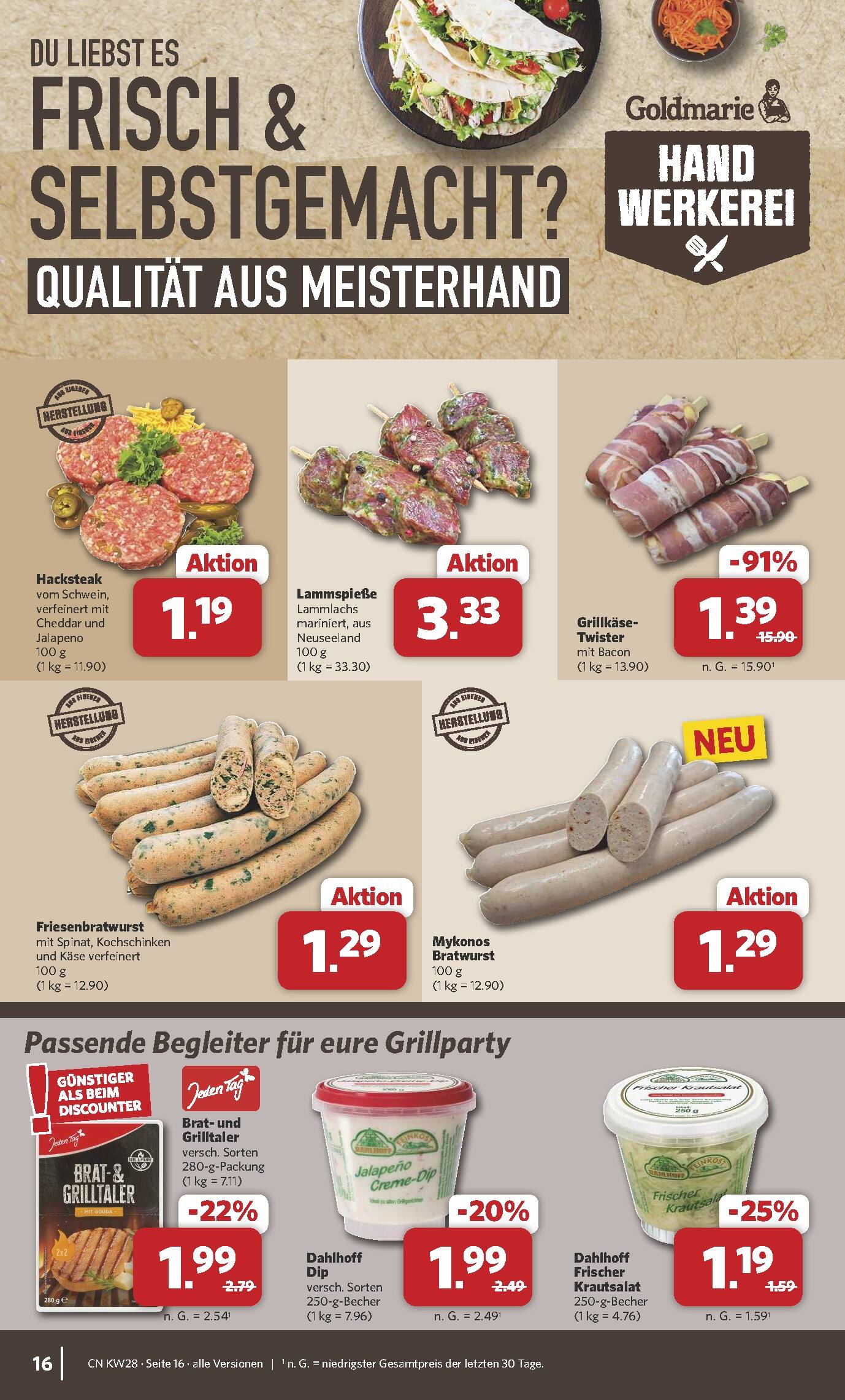 Combi Aktueller Prospekt ab Montag Seite 16
