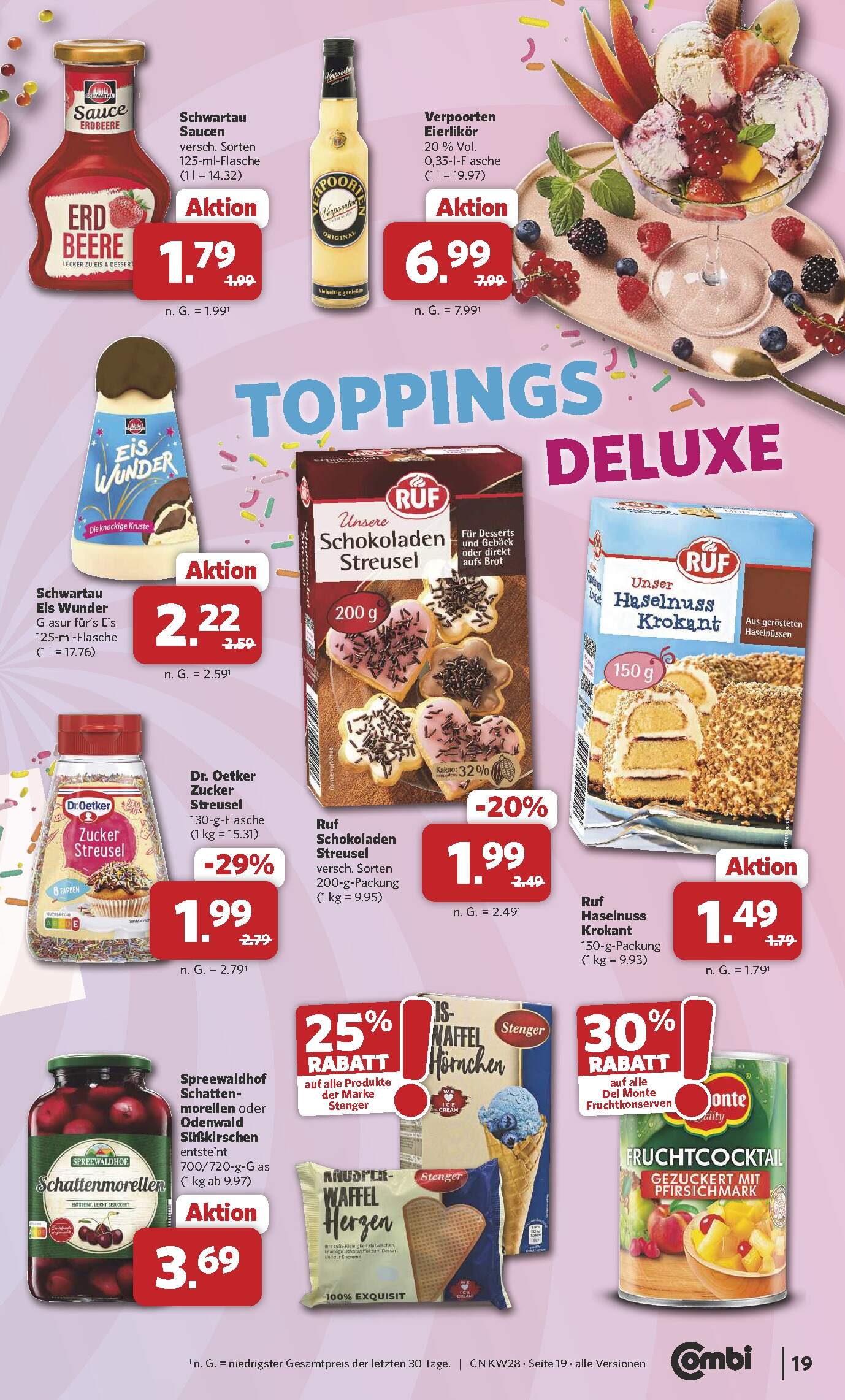 Combi Aktueller Prospekt ab Montag Seite 19