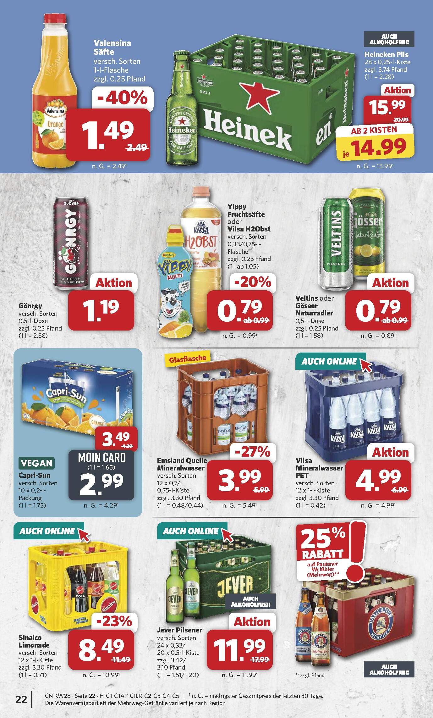 Combi Aktueller Prospekt ab Montag Seite 22