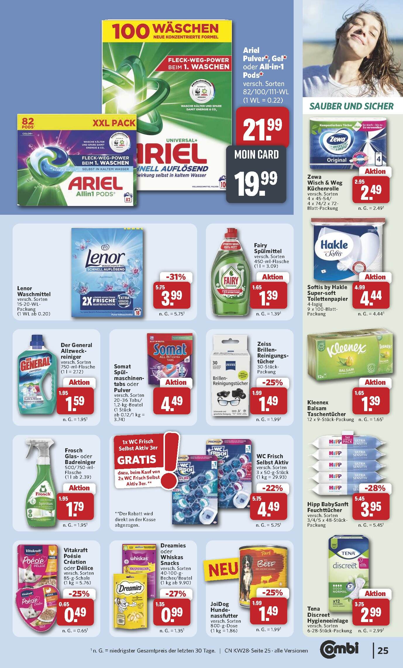 Combi Aktueller Prospekt ab Montag Seite 25