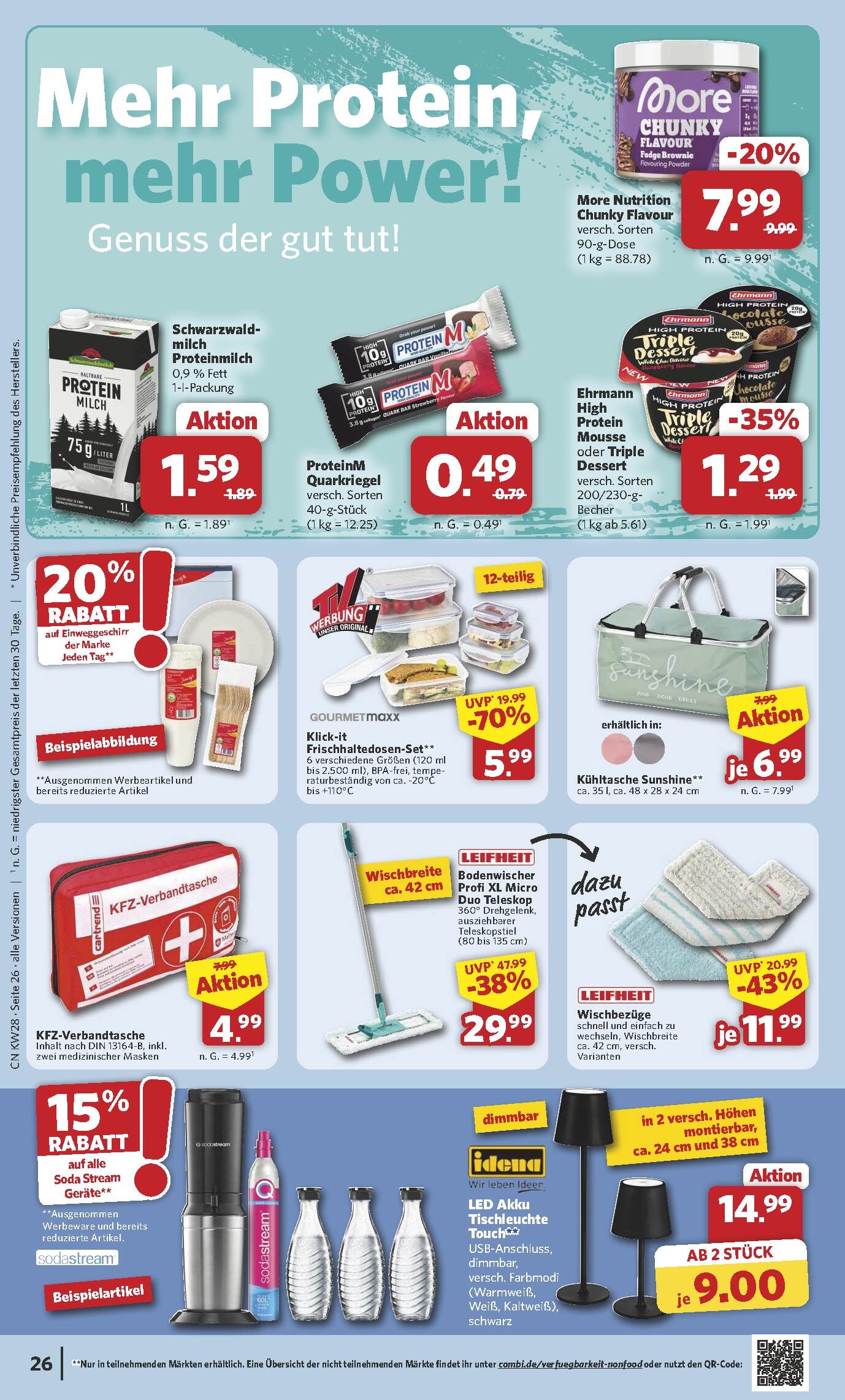 Combi Aktueller Prospekt ab Montag Seite 26