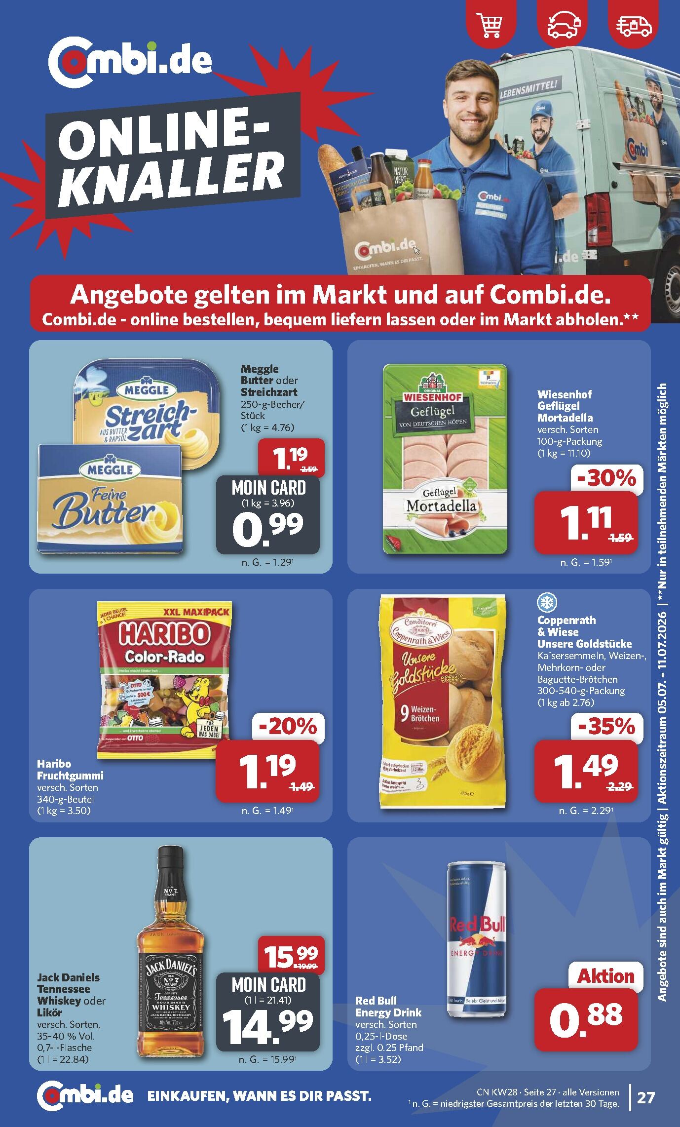 Combi Aktueller Prospekt ab Montag Seite 27