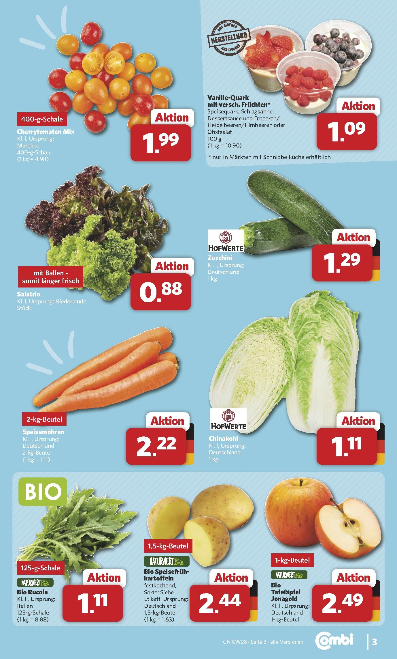 Combi Aktueller Prospekt ab Montag Seite 3
