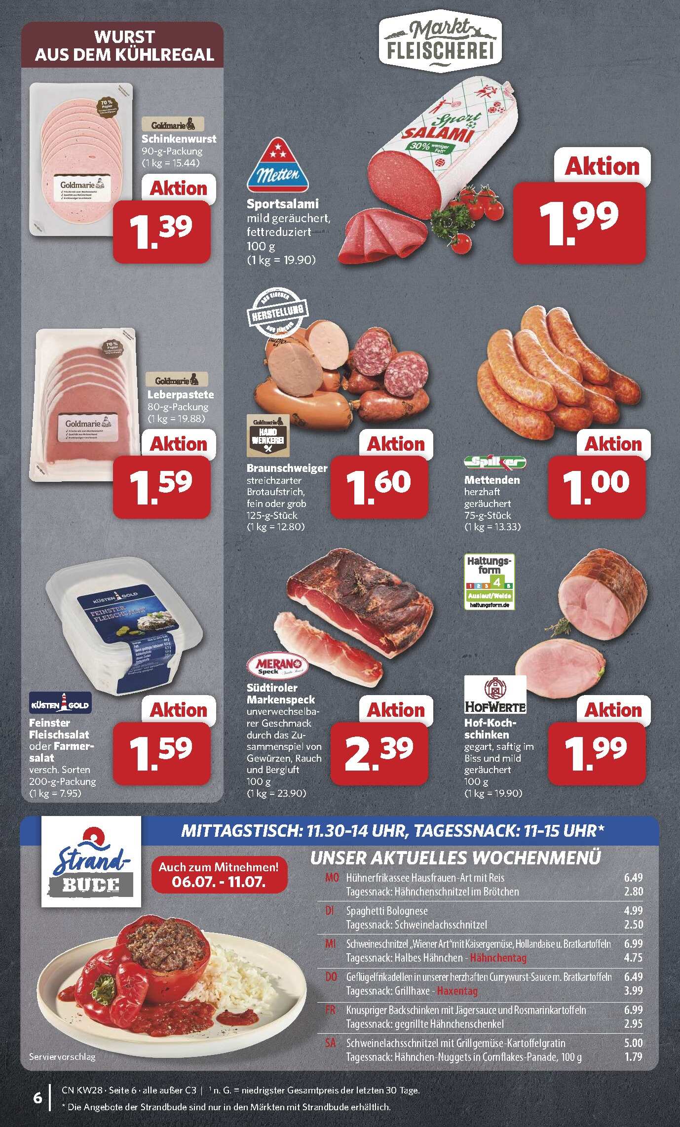 Combi Aktueller Prospekt ab Montag Seite 6