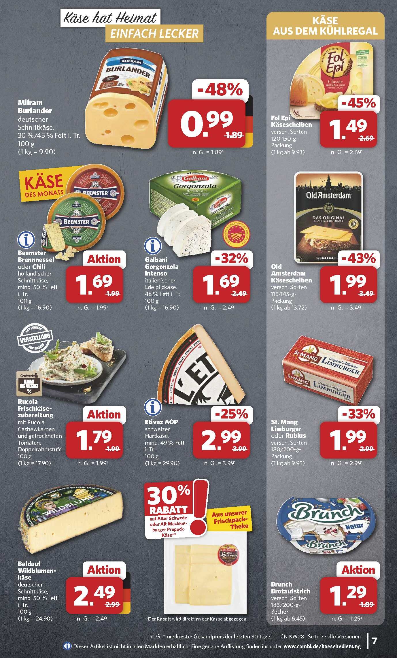 Combi Aktueller Prospekt ab Montag Seite 7