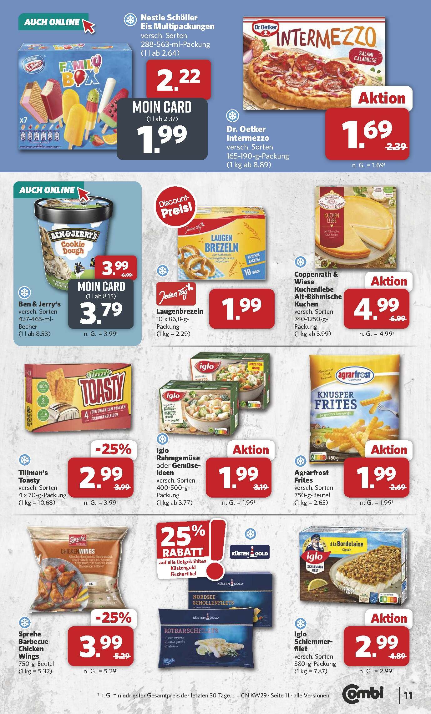 Combi Aktueller Prospekt ab Montag Seite 11