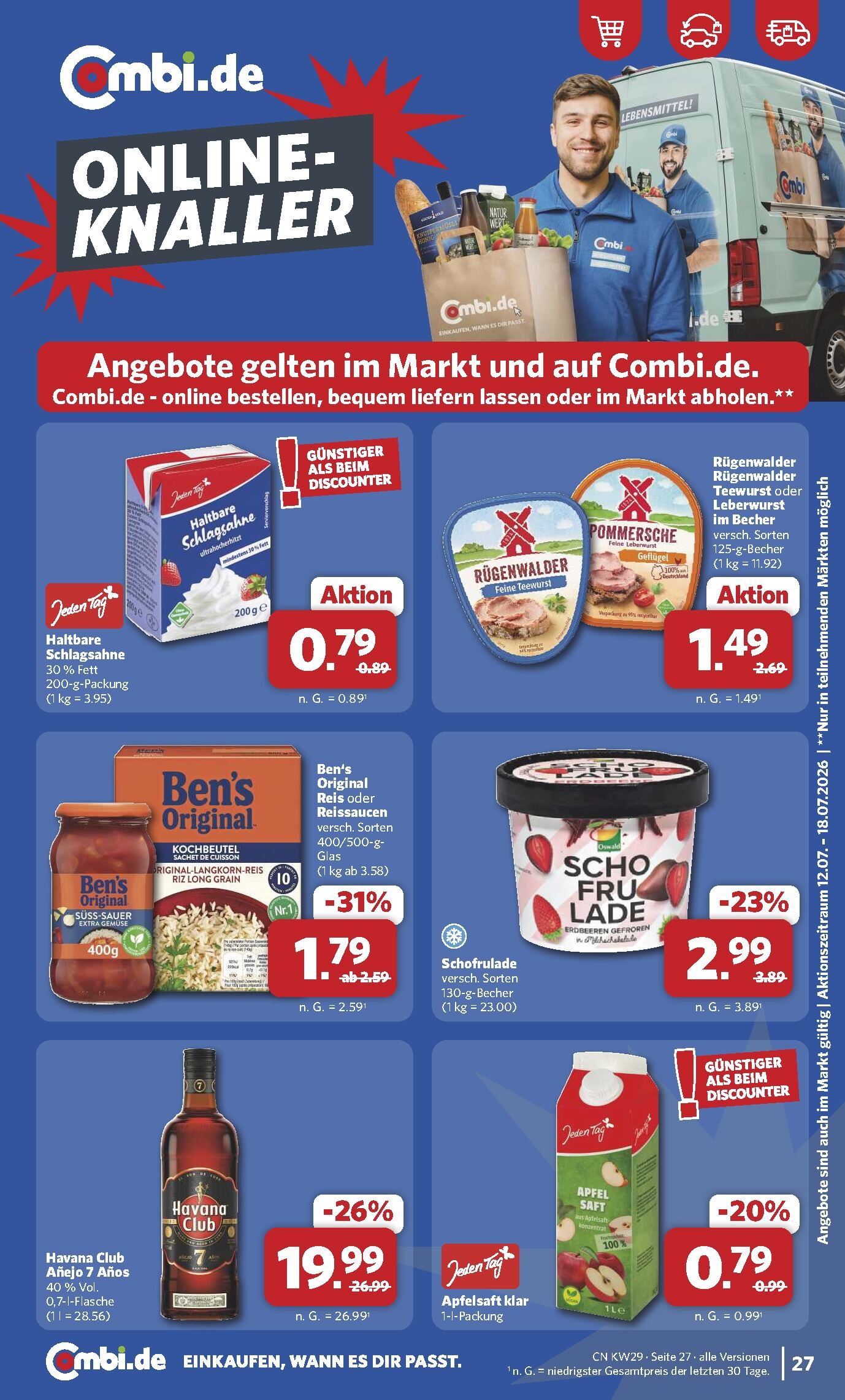 Combi Aktueller Prospekt ab Montag Seite 29