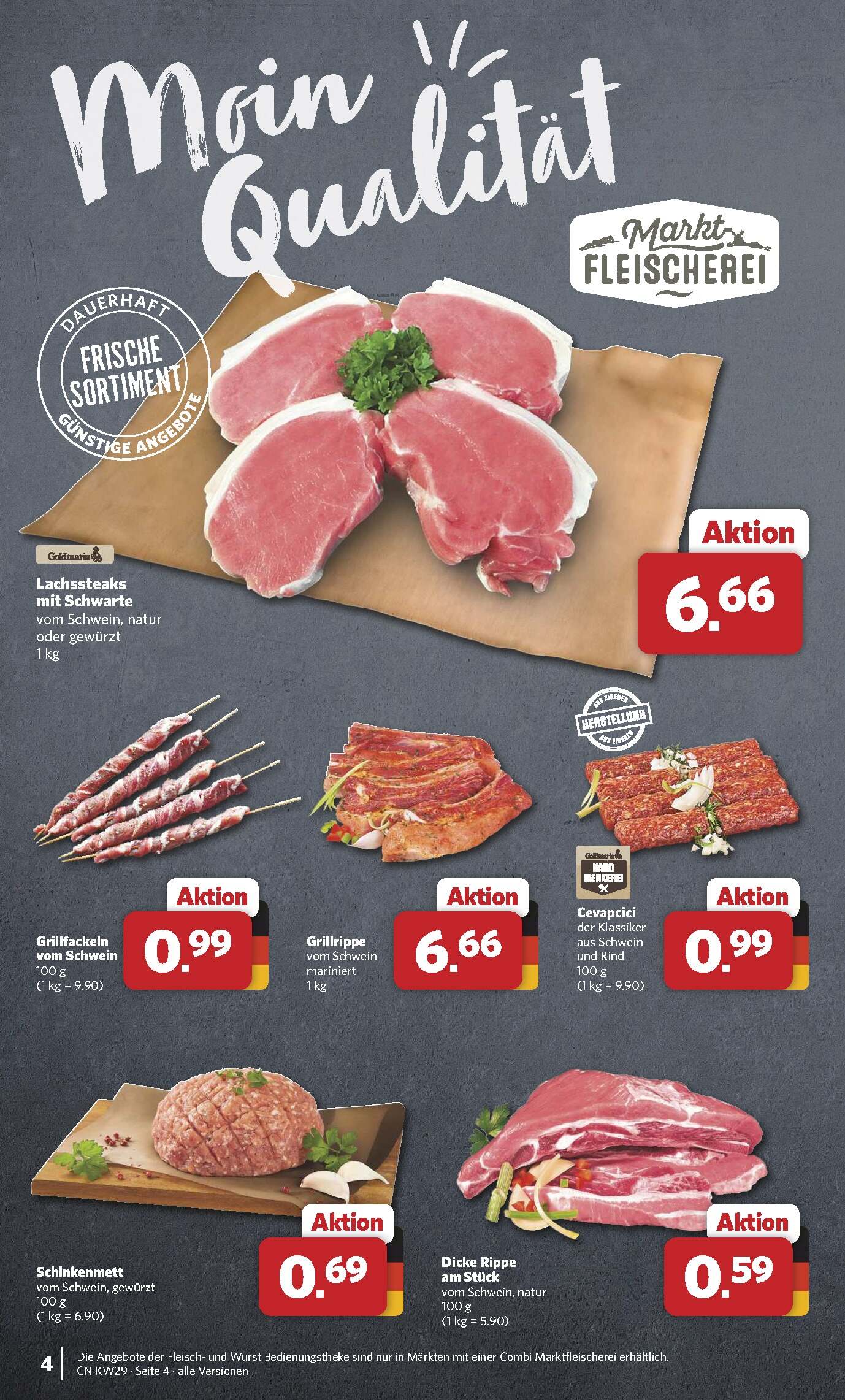 Combi Aktueller Prospekt ab Montag Seite 4