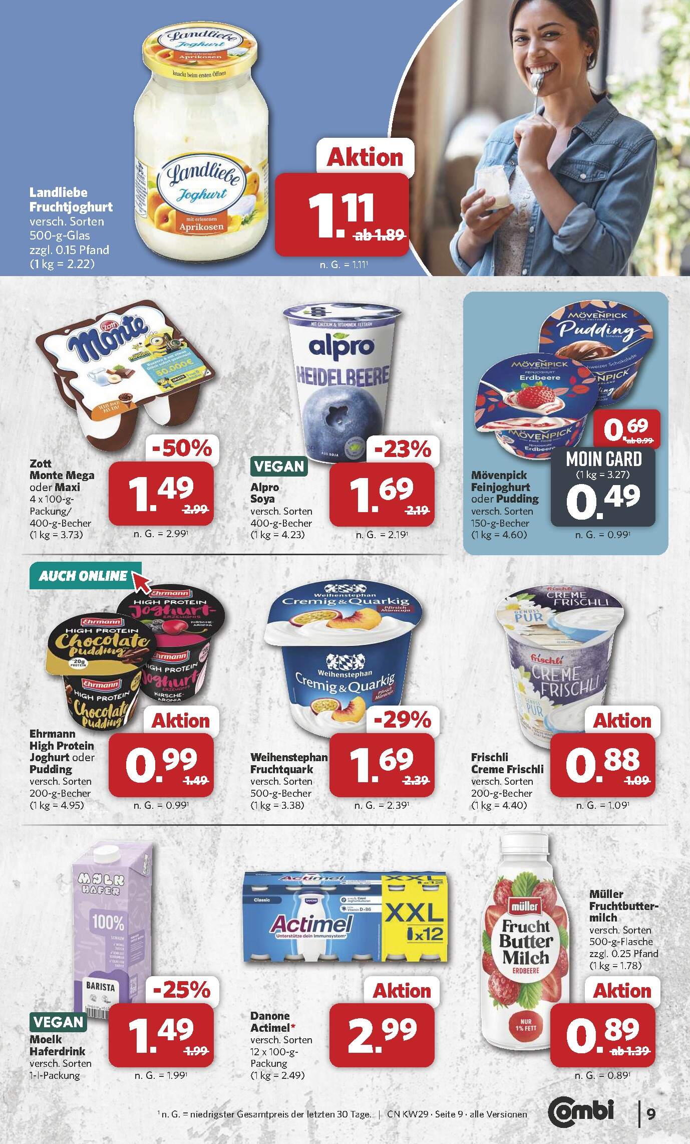 Combi Aktueller Prospekt ab Montag Seite 9