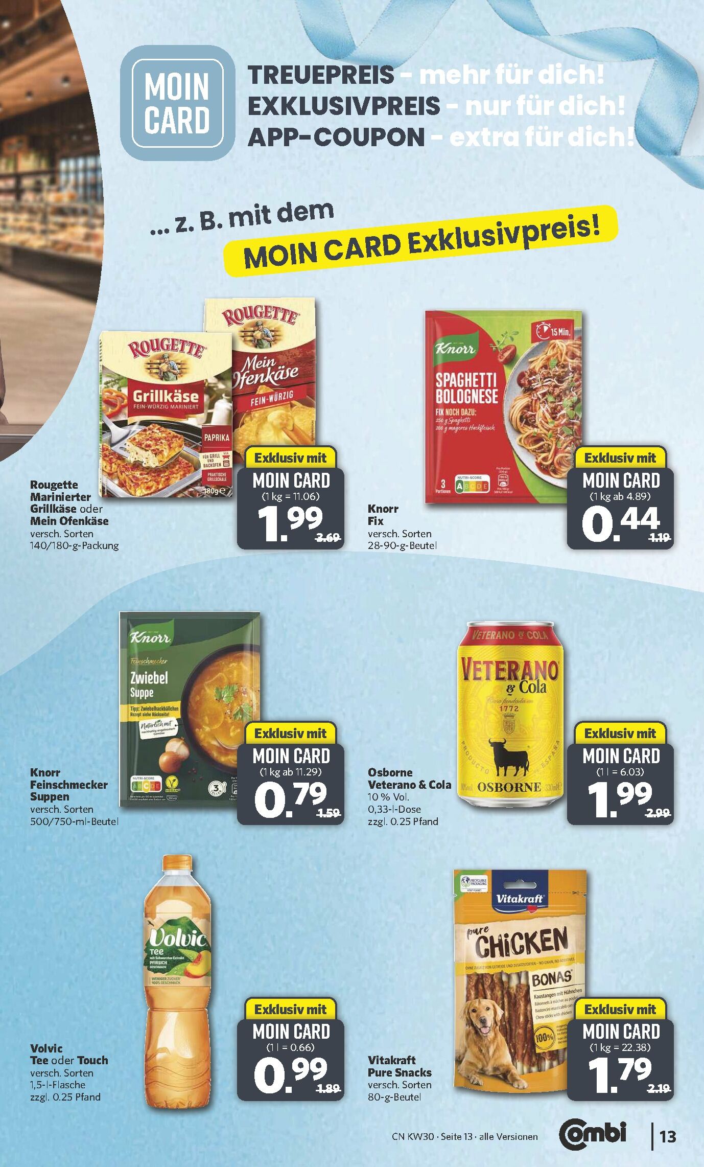 Combi Aktueller Prospekt ab Montag Seite 13